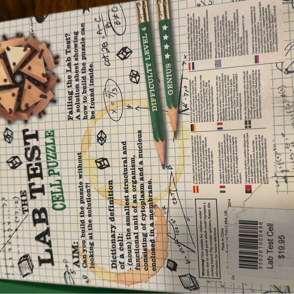 The Lab Test Cell Puzzle - Picture 3 of 3